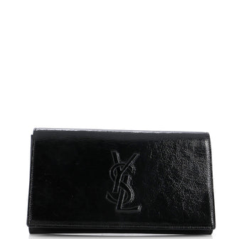 Saint Laurent Belle de Jour Clutch Leather Large