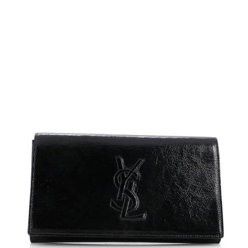 Saint Laurent Belle de Jour Clutch Leather Large