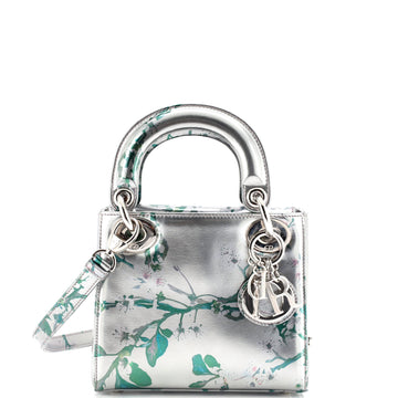 Christian Dior Lady Dior Bag Printed Leather Mini