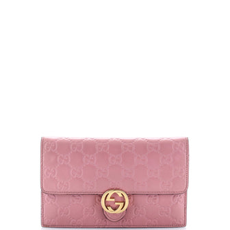 Gucci Icon Wallet on Chain Guccissima Leather