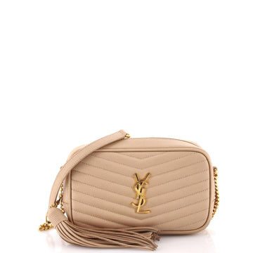 Saint Laurent Lou Camera Bag Matelasse Chevron Leather Mini