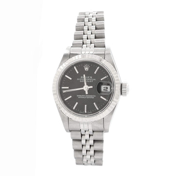 Rolex Oyster Perpetual Datejust Automatic Watch Stainless Steel and White Gold 26