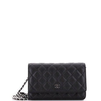 Chanel Wallet on Chain Quilted Caviar