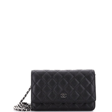 Chanel Wallet on Chain Quilted Caviar
