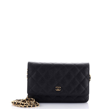 Chanel Wallet on Chain Quilted Caviar