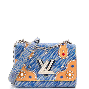 Louis Vuitton Twist Handbag Studded Epi Leather	 MM