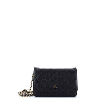 Chanel Wallet on Chain Quilted Caviar