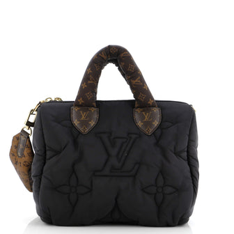 Louis Vuitton Speedy Bandouliere Bag Monogram Quilted Econyl Nylon 25