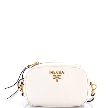 Prada Dual Strap Camera Bag Vitello Daino