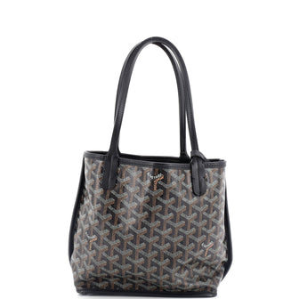 Goyard Anjou Reversible Tote Coated Canvas Mini