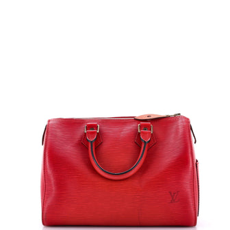 Louis Vuitton Speedy Handbag Epi Leather 25