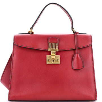 Christian Dior Dioraddict Top Handle Bag Leather Medium