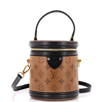 Louis Vuitton Cannes Handbag Reverse Monogram Canvas
