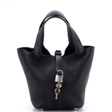 Hermes Picotin Lock Bag Clemence PM