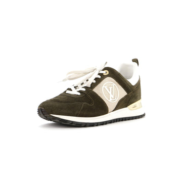 Louis Vuitton Women's Run Away Sneakers Suede with Mesh
