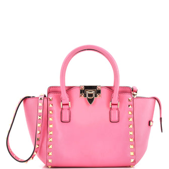 Valentino Garavani Rockstud Tote Rigid Leather Mini