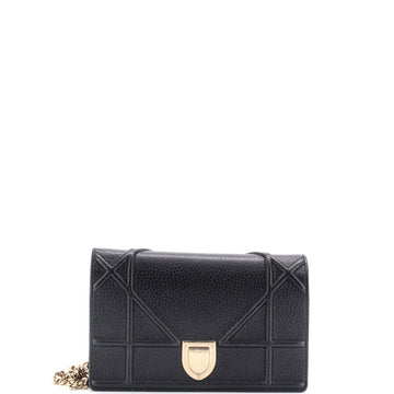 Christian Dior Diorama Wallet on Chain Leather