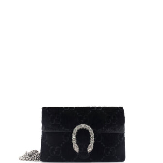 Gucci Dionysus Bag GG Velvet Super Mini