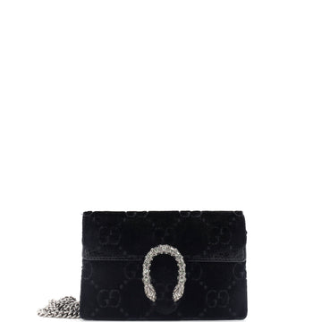 Gucci Dionysus Bag GG Velvet Super Mini