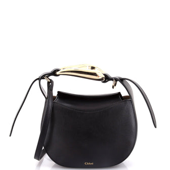 Chloe Kiss Purse Bag Leather Small