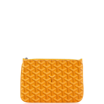 Goyard Senat Zip Pouch Coated Canvas PM
