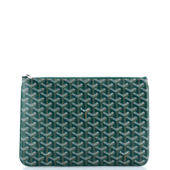Goyard Senat Zip Pouch Coated Canvas MM