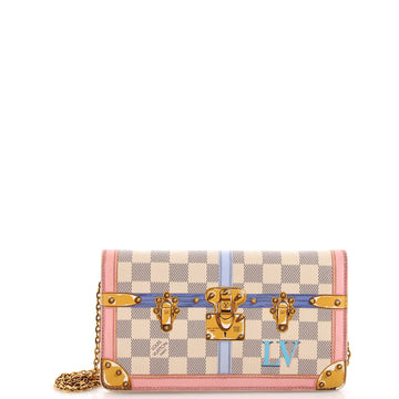 Louis Vuitton Weekend Pochette Limited Edition Damier Summer Trunks