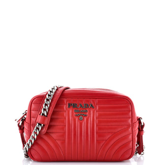 Prada Camera Bag Diagramme Quilted Leather Small