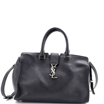 Saint Laurent Monogram Cabas Leather Small