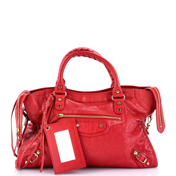 Balenciaga City Classic Studs Bag Leather Medium