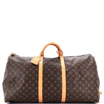 Louis Vuitton Keepall Bandouliere Bag Monogram Canvas 60