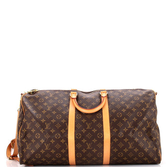 Louis Vuitton Keepall Bandouliere Bag Monogram Canvas 55
