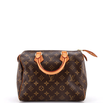 Louis Vuitton Speedy Handbag Monogram Canvas 25