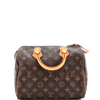 Louis Vuitton Speedy Handbag Monogram Canvas 25
