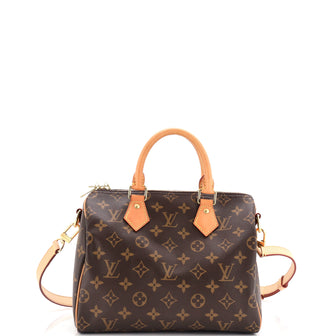 Louis Vuitton Speedy Bandouliere Bag Monogram Canvas 25