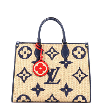 Louis Vuitton OnTheGo Tote Monogram Giant Raffia MM