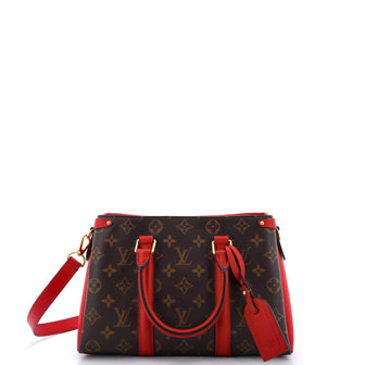 Louis Vuitton Soufflot Tote Monogram Canvas with Leather BB