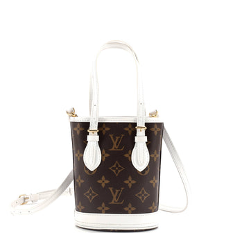 Louis Vuitton Bucket Bag LV Match Monogram Canvas Nano