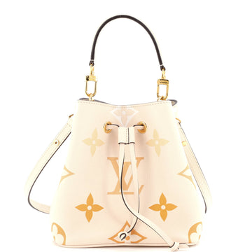 Louis Vuitton NeoNoe Handbag By The Pool Monogram Empreinte Giant BB