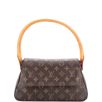 Louis Vuitton Looping Handbag Monogram Canvas Mini