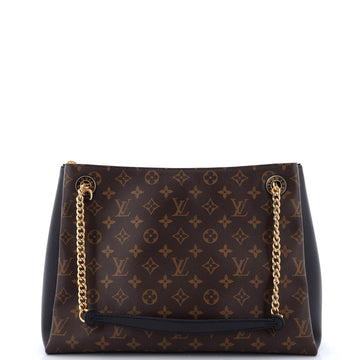 Louis Vuitton Surene Handbag Monogram Canvas with Leather MM