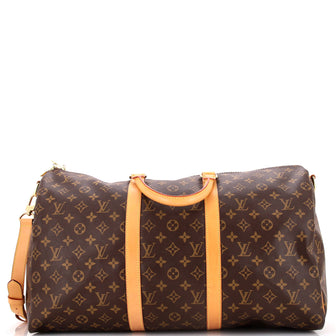 Louis Vuitton Keepall Bandouliere Bag Monogram Canvas 50