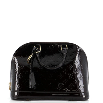 Louis Vuitton Alma Handbag Monogram Vernis PM