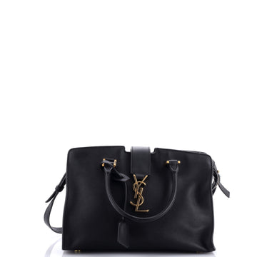 Saint Laurent Monogram Cabas Leather Baby