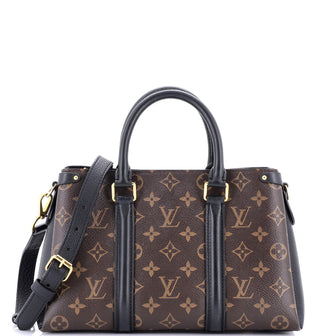 Louis Vuitton Soufflot Tote Monogram Canvas with Leather BB