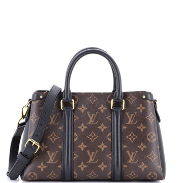 Louis Vuitton Soufflot Tote Monogram Canvas with Leather BB