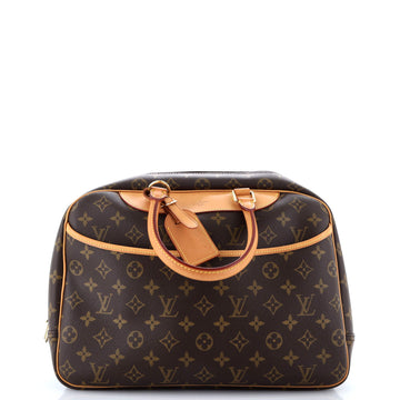 Louis Vuitton Deauville Handbag Monogram Canvas
