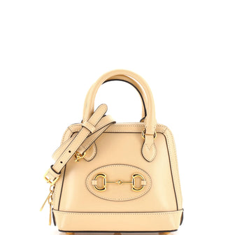 Gucci Horsebit 1955 Top Handle Bag Leather Mini