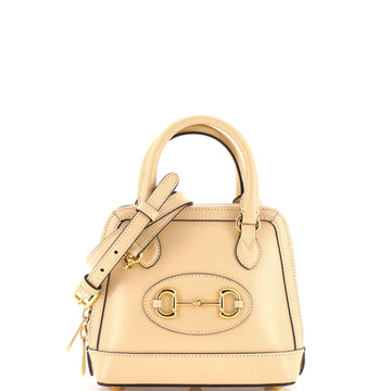 Gucci Horsebit 1955 Top Handle Bag Leather Mini