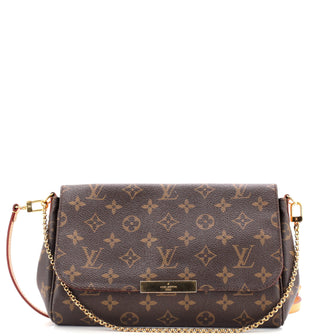 Louis Vuitton Favorite Handbag Monogram Canvas MM